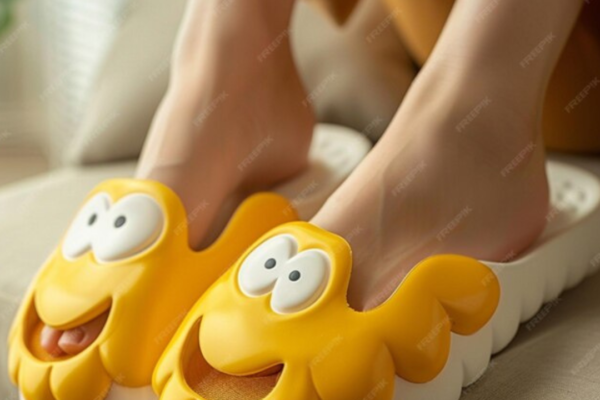 Smiley Face Slippers